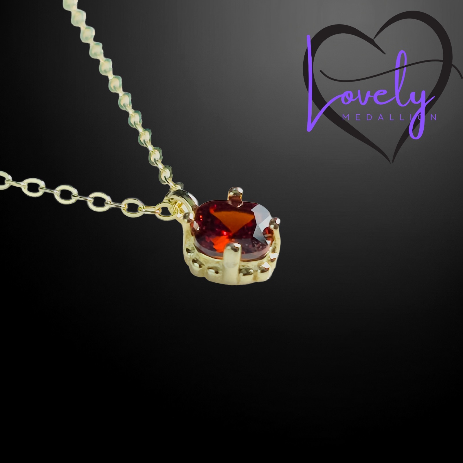 Pomegranate Red Necklace