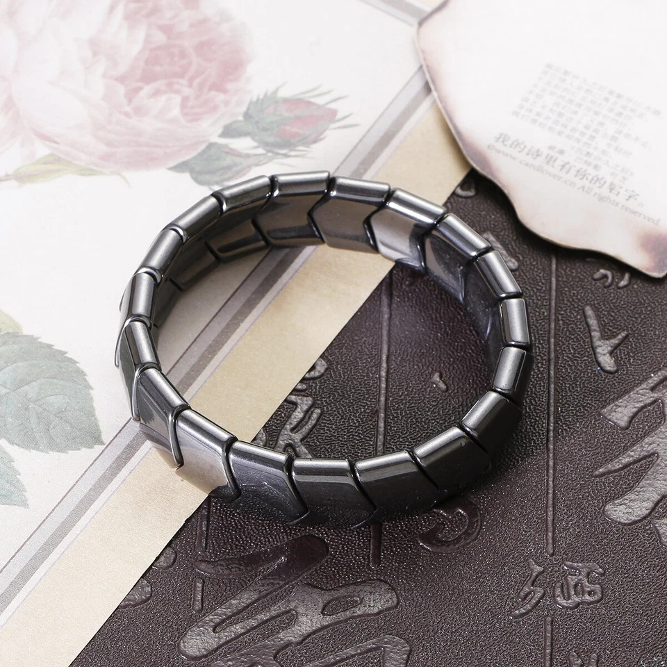Magnetic Healing Therapy Arthritis Bracelet Hematite Weight Loss Pain Relief