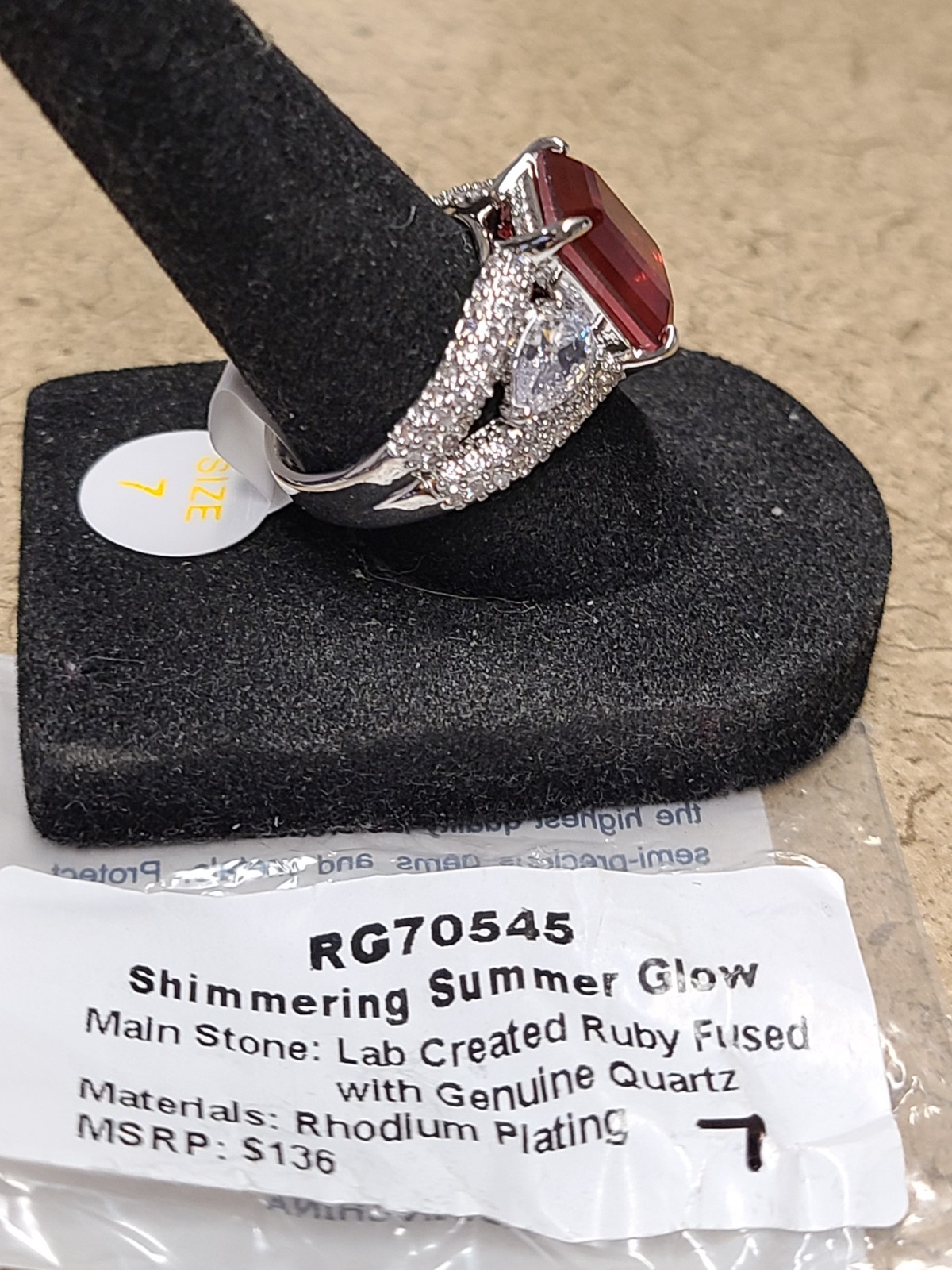 RBP RG70545 Shimmering Summer Glow Ring