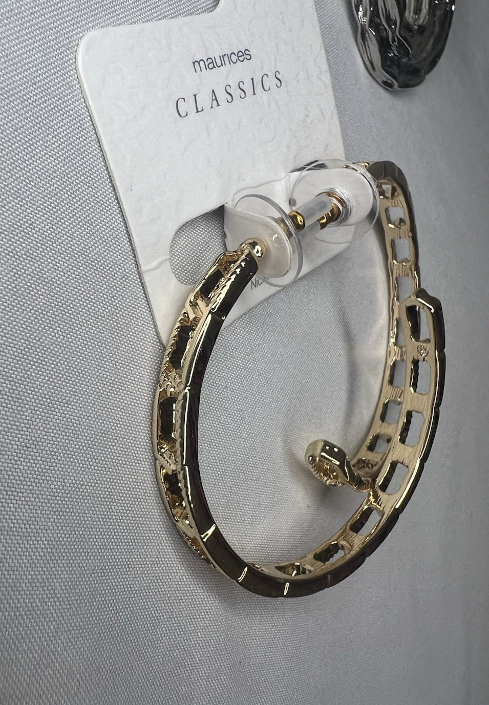 Maurices Nickel Free Bulk Lot of 9 Stud and J hoop Gold & Silver Tone Brand New
