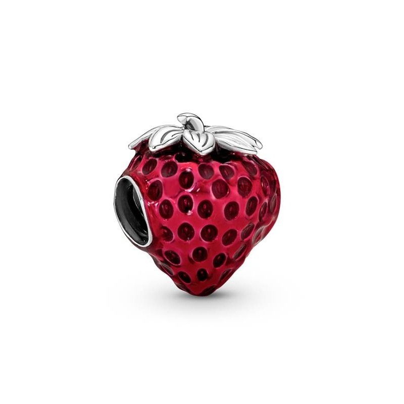 100% NEW #791681C01 PANDORA Strawberry Charm WITH BOX