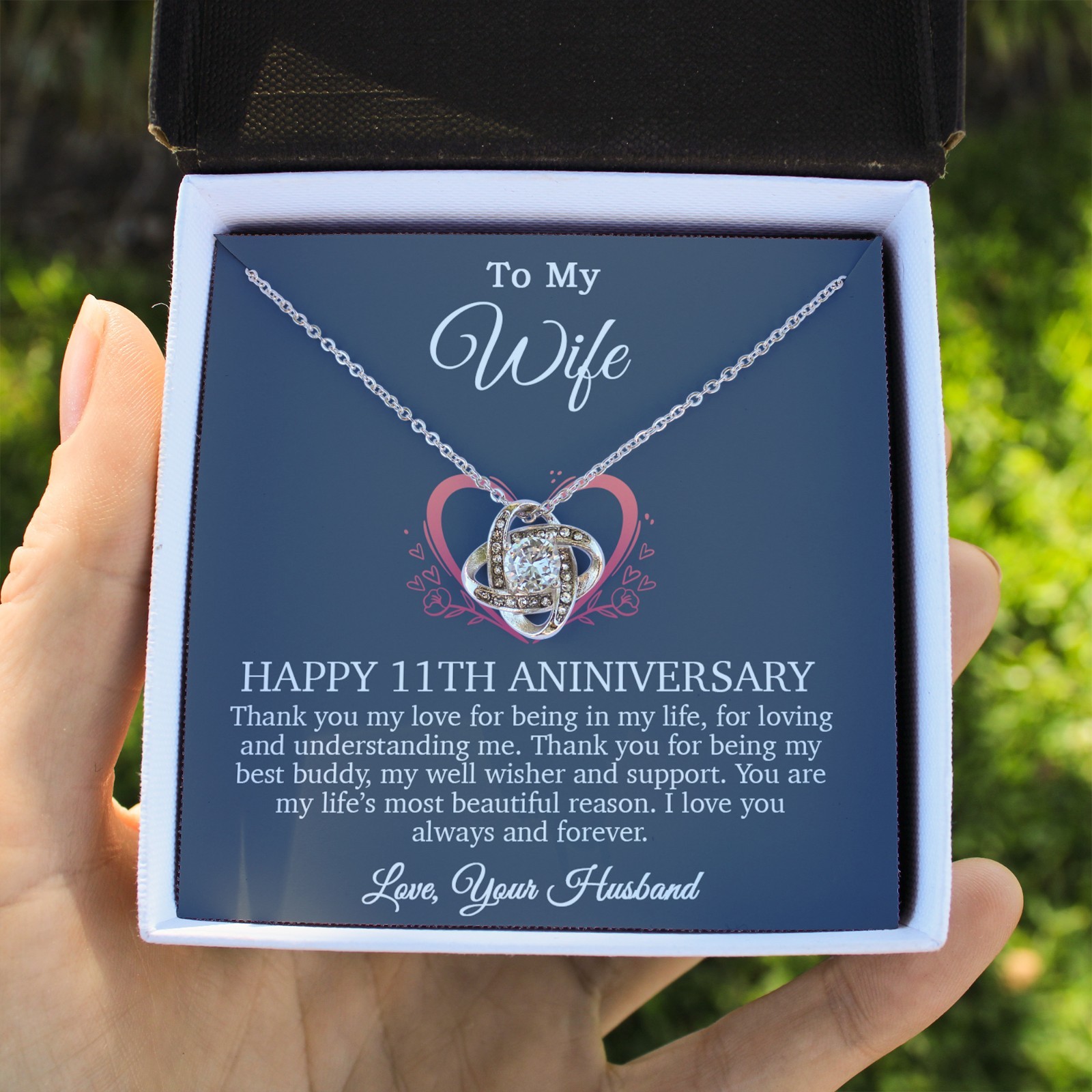 11th Anniversary Gift For Wife, 11 Year Anniversary Gifts, 11th Wedding Annivers