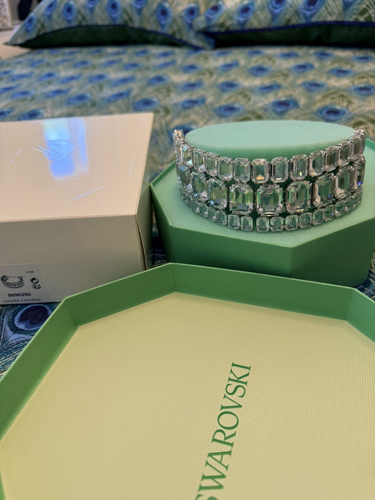 Swarovski Millenia Choker 3 Rhodium Shiny White
