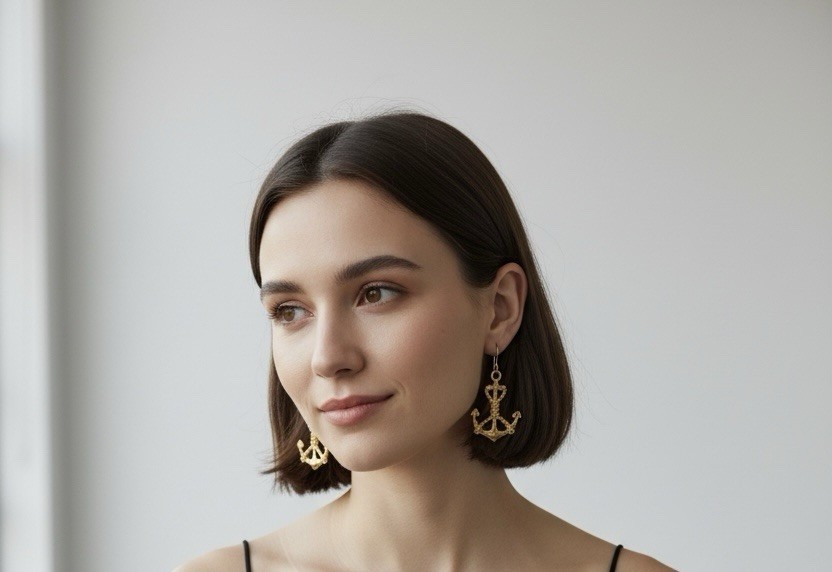 Anchor Earring