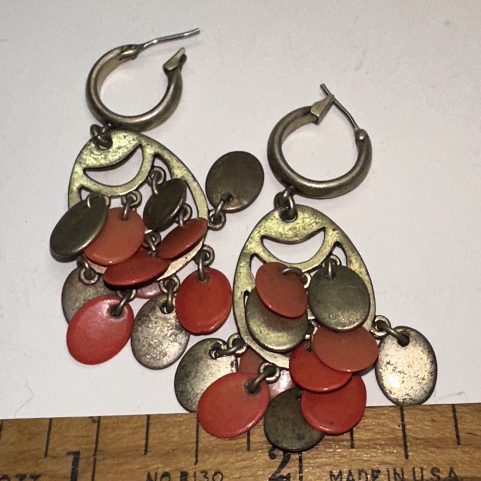 Branded Lot of 6 Fashion Pierced Earrings Napier LC RLL Trifari Monet See Photos
