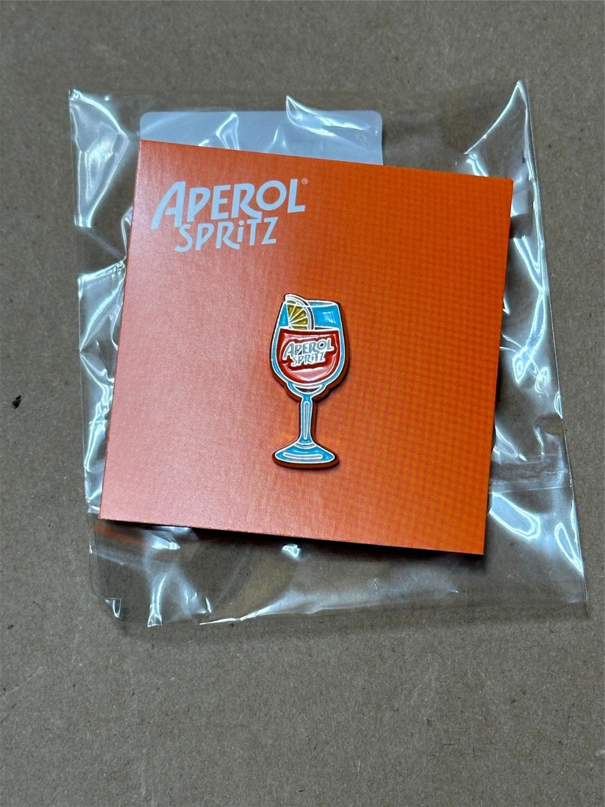 5x Pack Lot Bar Flair Aperol Spritz Soft Enamel Pins 1/2 x 1″ Cocktail Lapel Pin