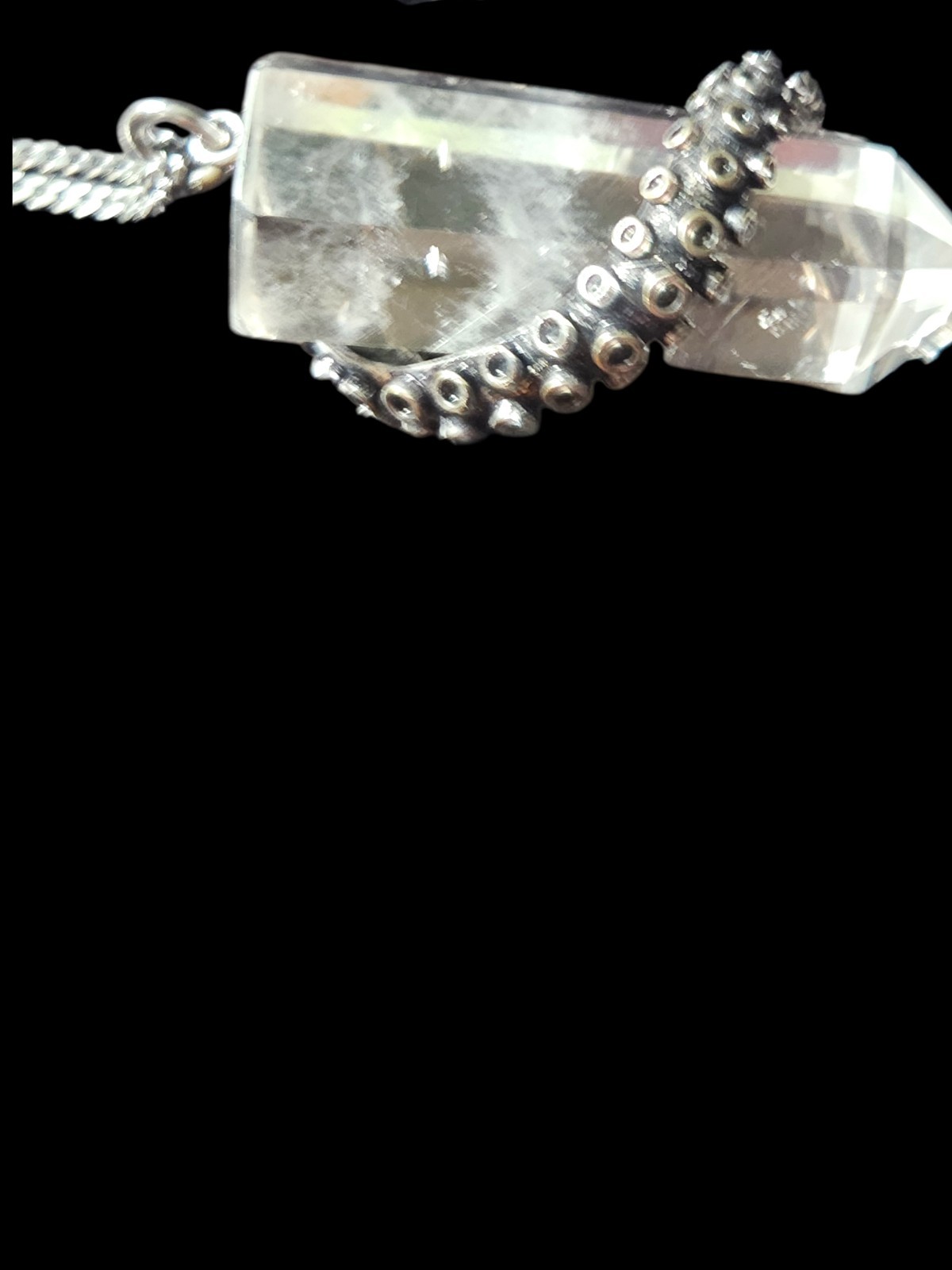 Killstar Cthuluh Quartz Pendant