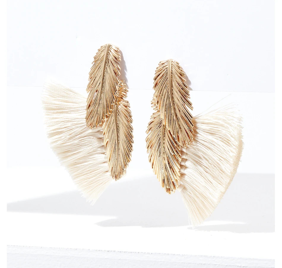 India Hicks Golden Beach Earrings Womens Gold Jewelry Retired