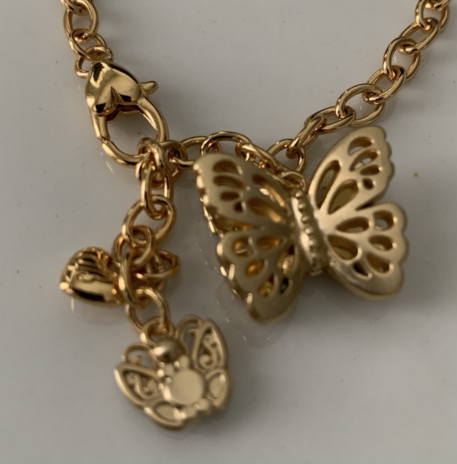 Brighton SECRET GARDENS BUTTERFLIES 2017/2020 Remix, Size 7.5-8 Inch Bracelet