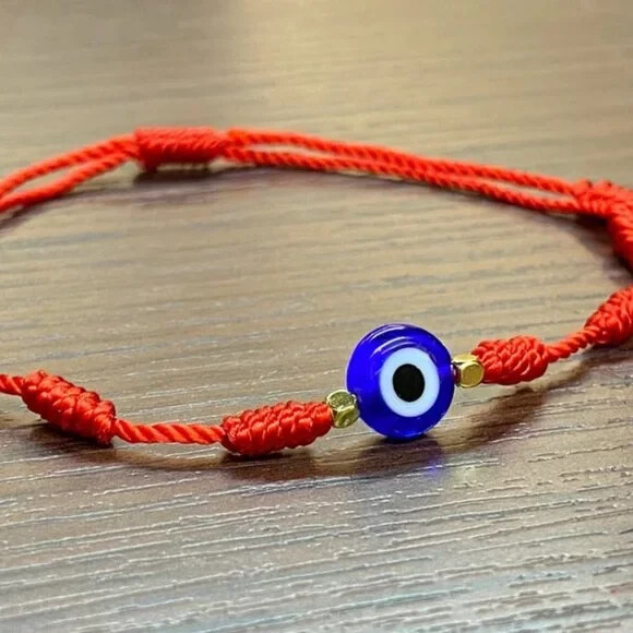 Handmade Evil Eye Red String Good Luck Bracelet For Baby/Adults Healing ReikGift