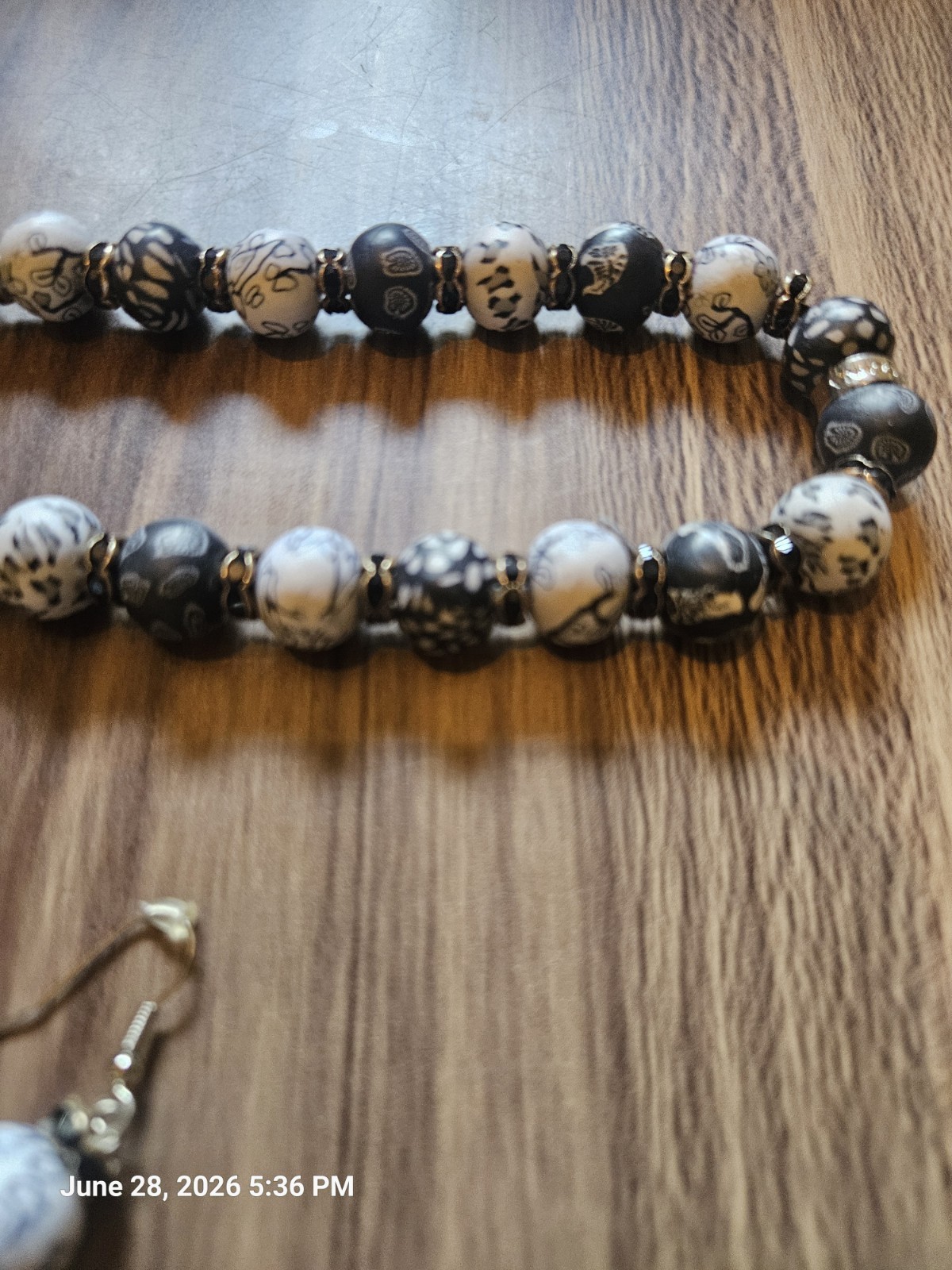 Donna Sharp Necklace With Earrings Set Beautiful
