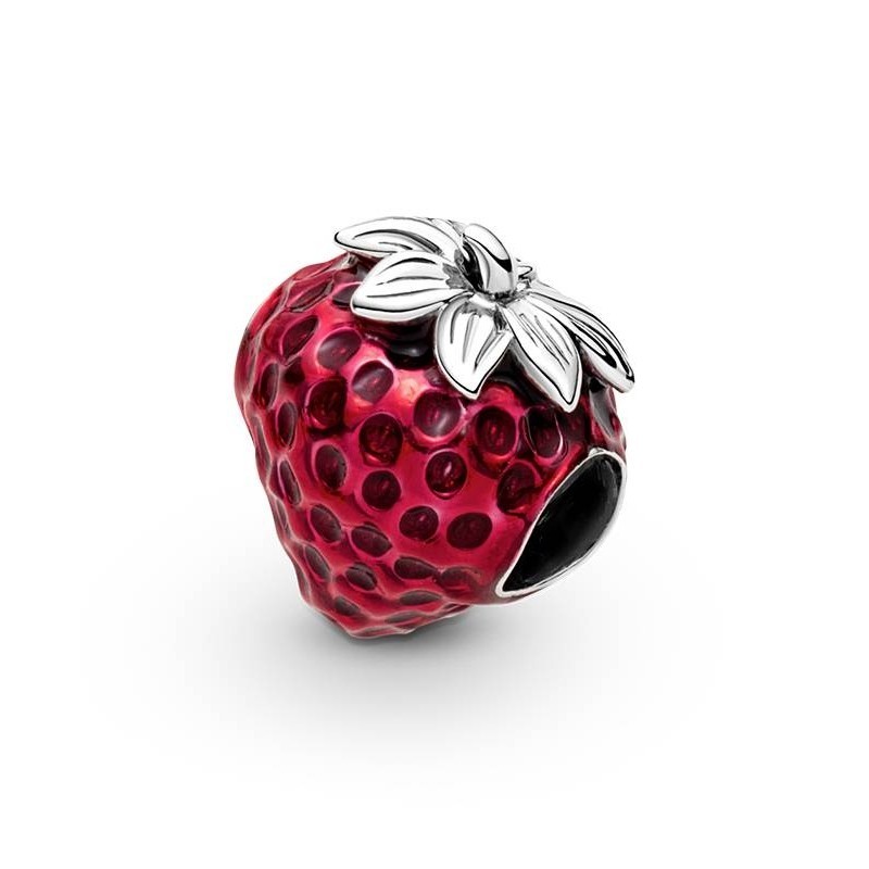 100% NEW #791681C01 PANDORA Strawberry Charm WITH BOX