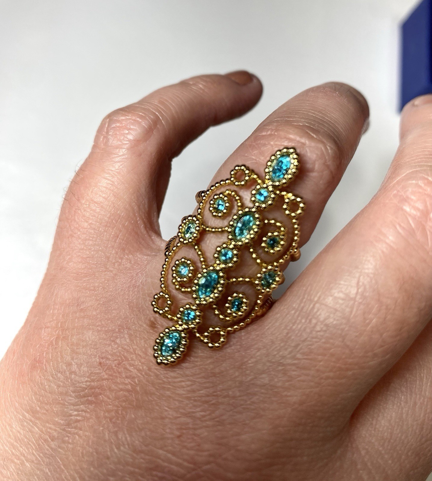 Swarovski Crystal Ring! Brand New!