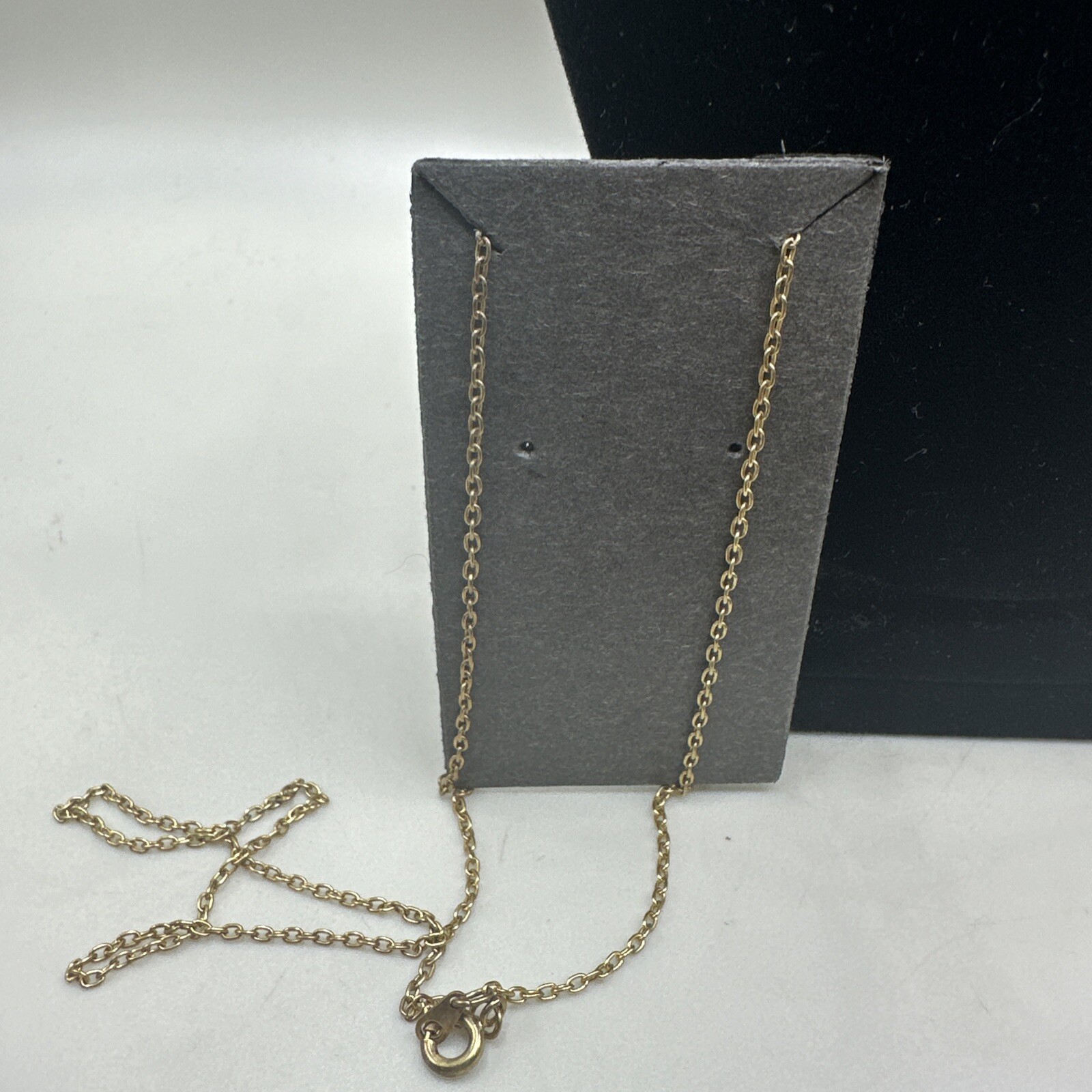 NWOT Gold Tone Genuine Austrian Crystal Guardian Angel Necklace