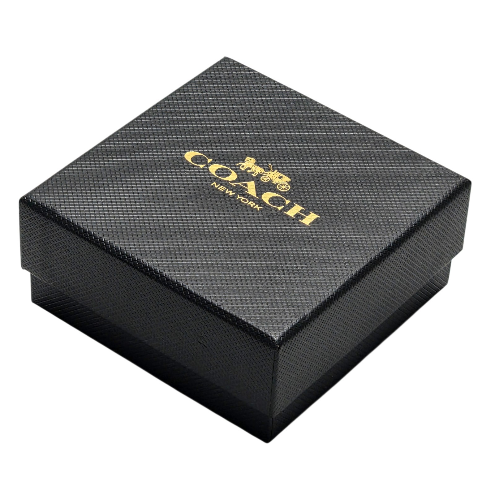 Coach Women’s Blue Semi Precious Stone Necklace Earrings Set Boxed NIB