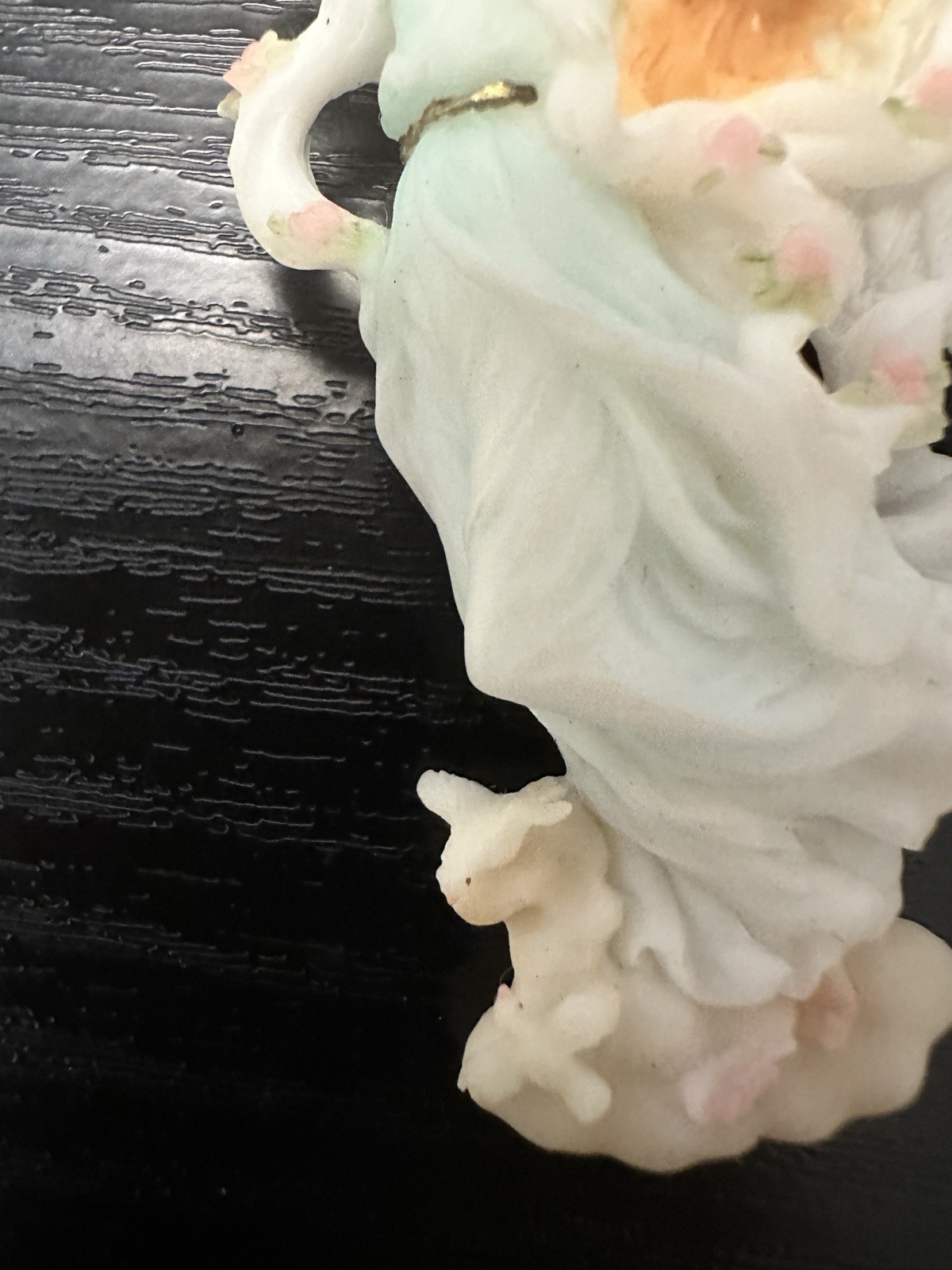 Roman Inc Angel Brooch Pin 2000 Christmas Trumpet Holiday Pastel Resin