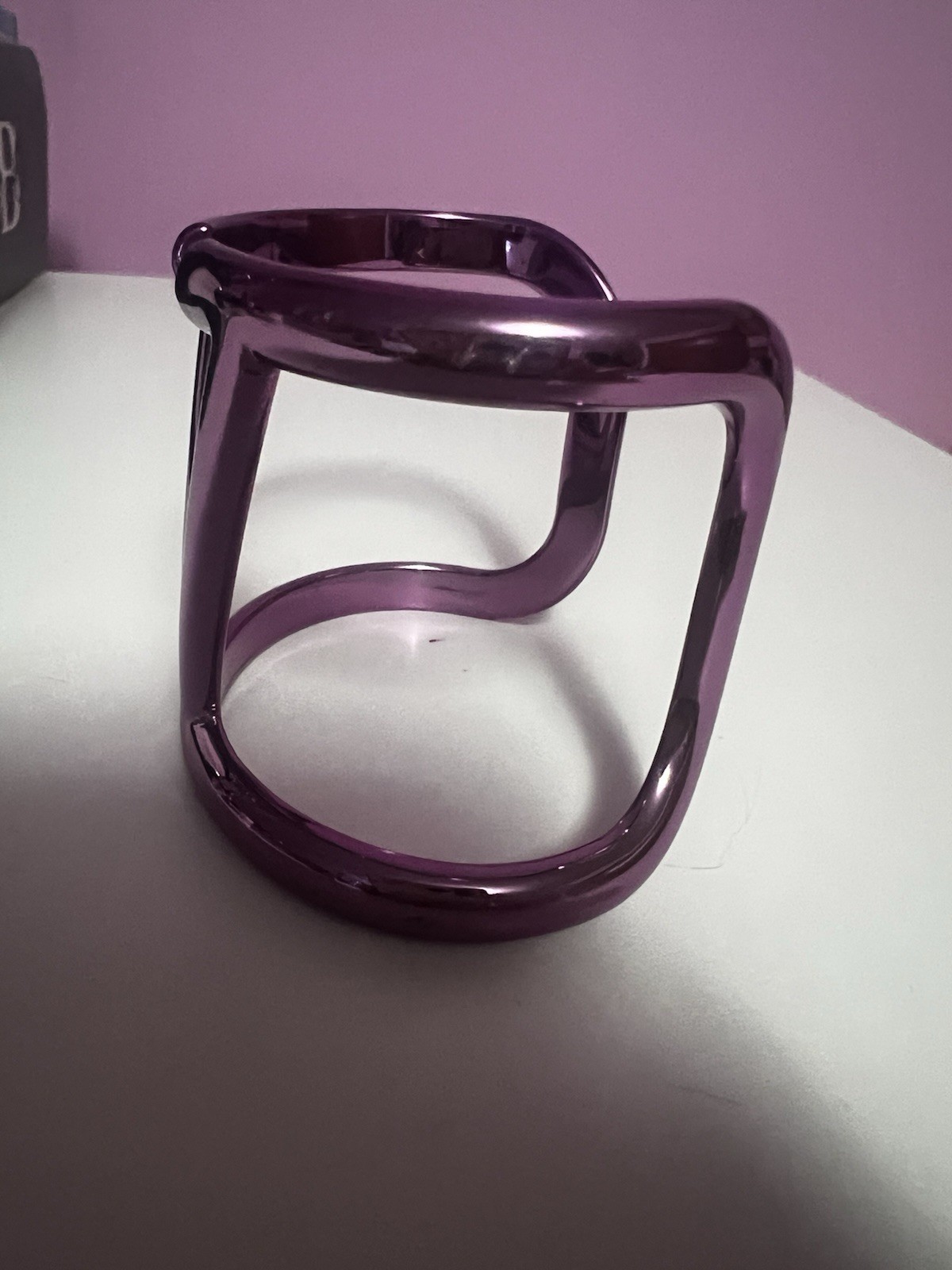 Valentino Garavani V Logo Purple Bracelet NWT