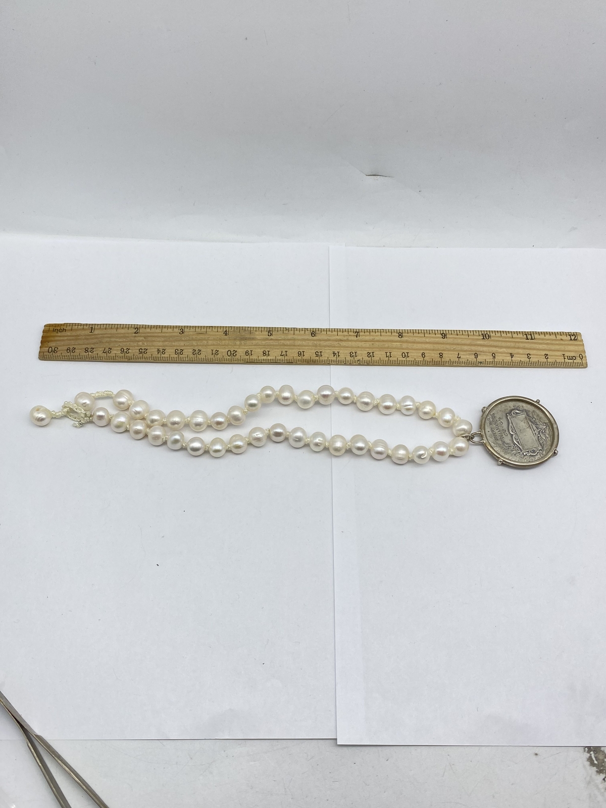 Sterling Silver Fresh Water Pearl Pasture Pals Metal 92.5g
