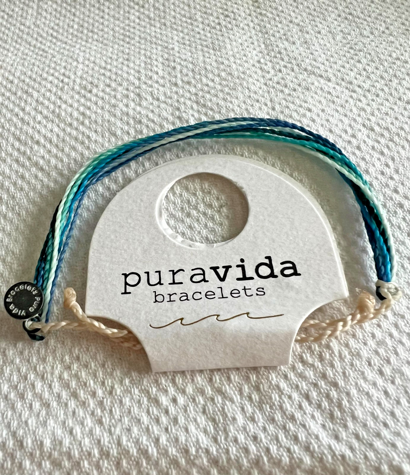 Puravida Adjustable, Multicolor, Breaded, Lot of 3 Bracelets in a Box, NEW