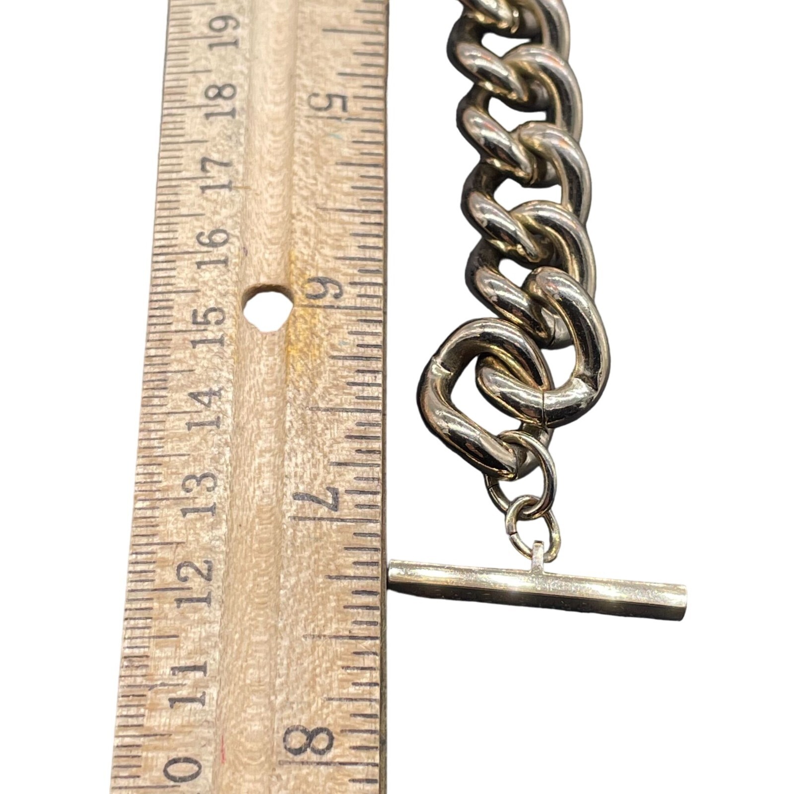 Victoria’s Secret Chunky Curb Chain Bracelet Gold Tone Casual Everyday Gift