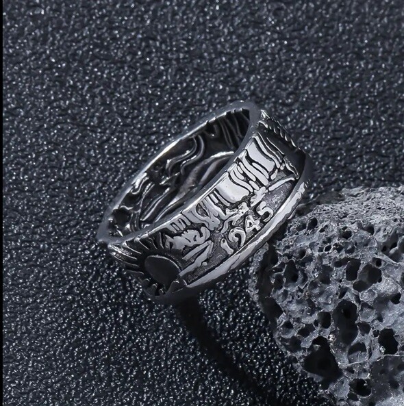 Fashion Ladies Men’s Unisex adult Band Ring 925 Sterling Silver plated UK Size N