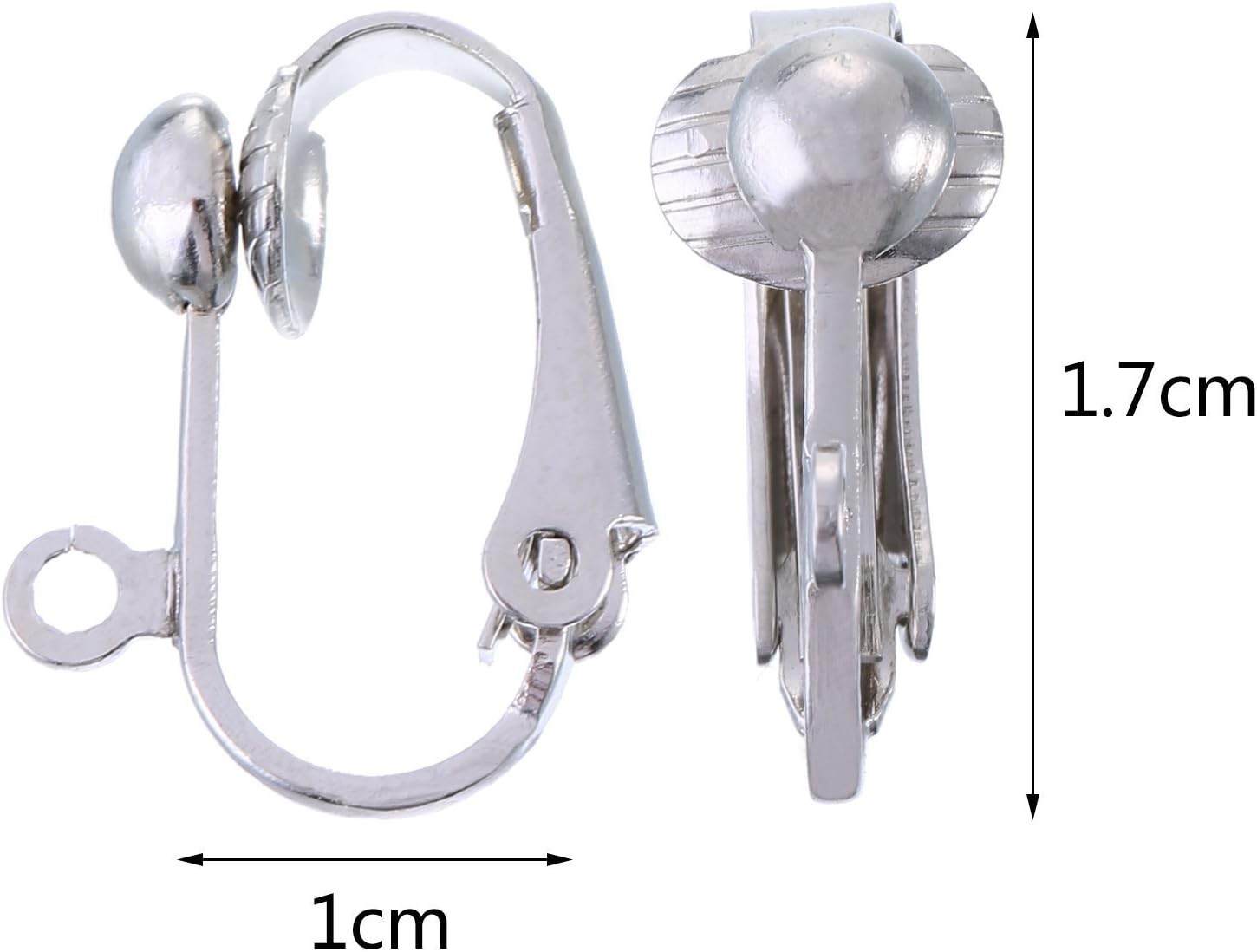 Gold and Silver Clip On Earring Converters 36 Pieces for All Occasions