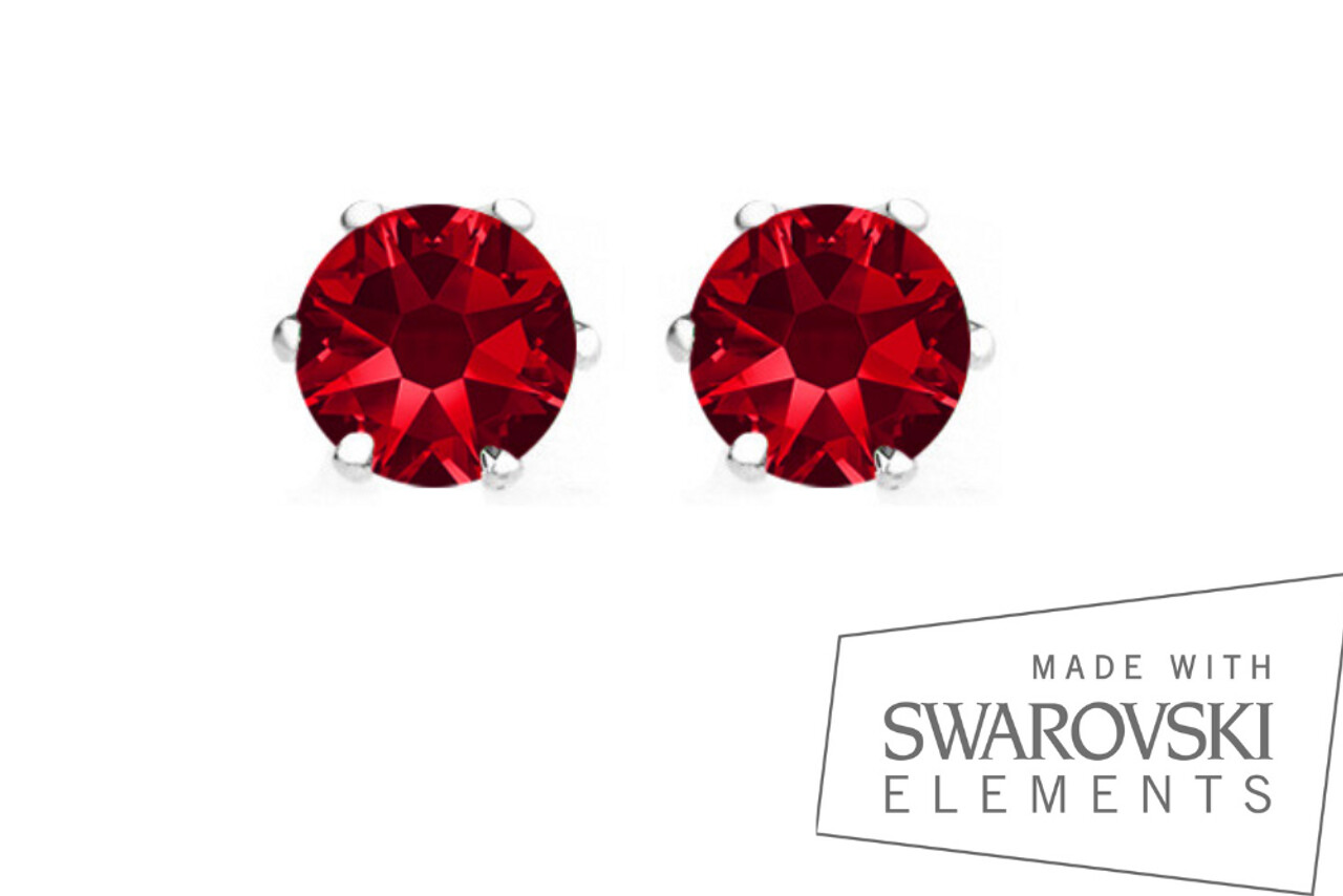 2 carat total weight – Made With Swarovski Elements – You Pick Color