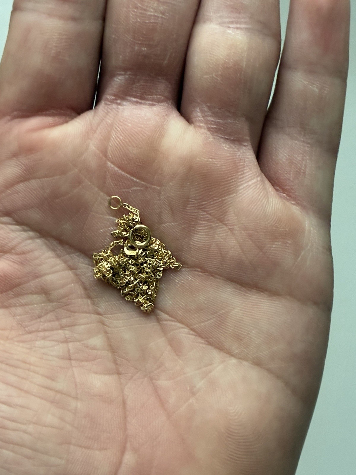14k gold solid 1.1mm mariner chain 22”