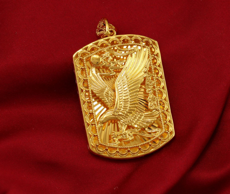 New Eagle 22k 23k 24k Thailand Gold Gold Gp Pendant