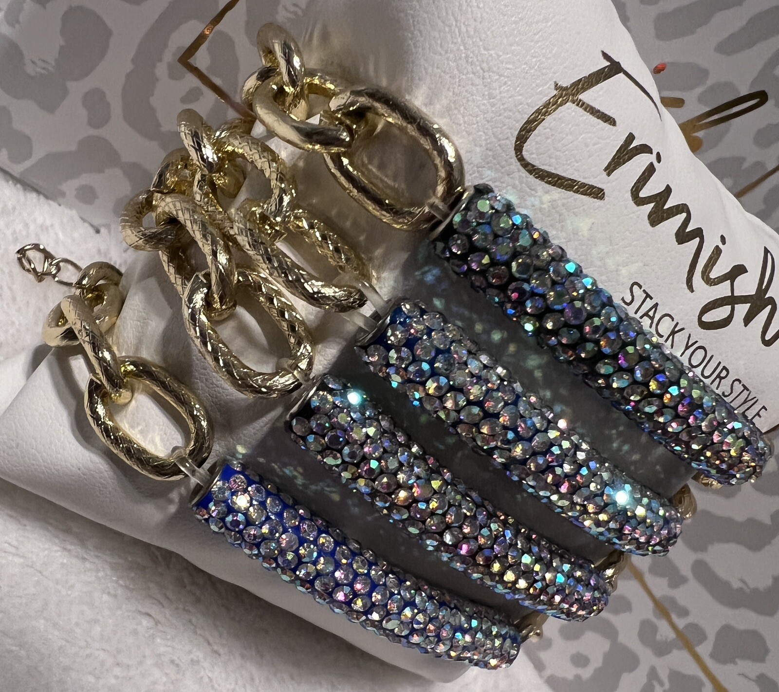 NEW! ERIMISH BRACELET- Choice Of 1 – Glitterbar Gold Chain Regular Or Extended