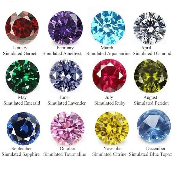 Personalized Heart Birthstone High School & Collage Ring 2026 University Class
