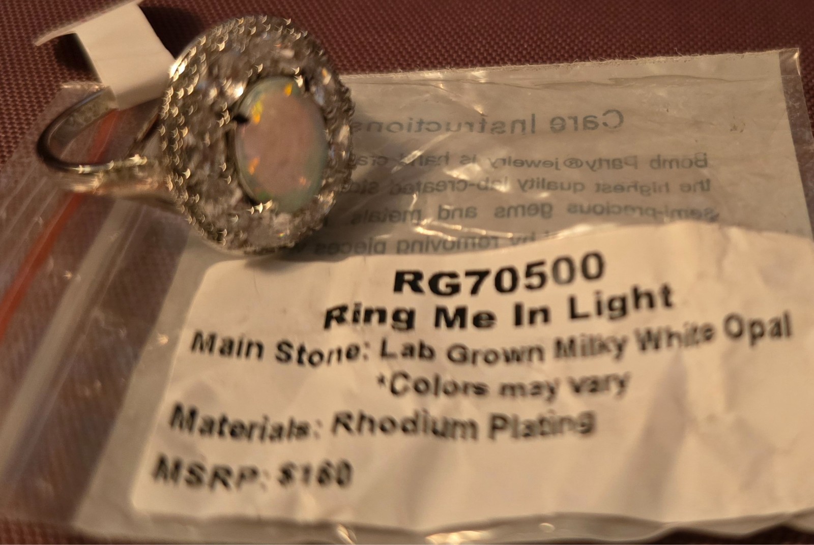 Lot of 10 Bomb Party Rings Size 9 10 11 Brand New! Free Jewelry Box