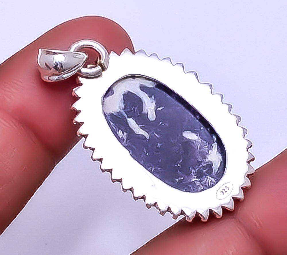 Lepidolite – San Diego 925 Sterling Silver Jewelry Pendant 1.72″ P_9359_148_16