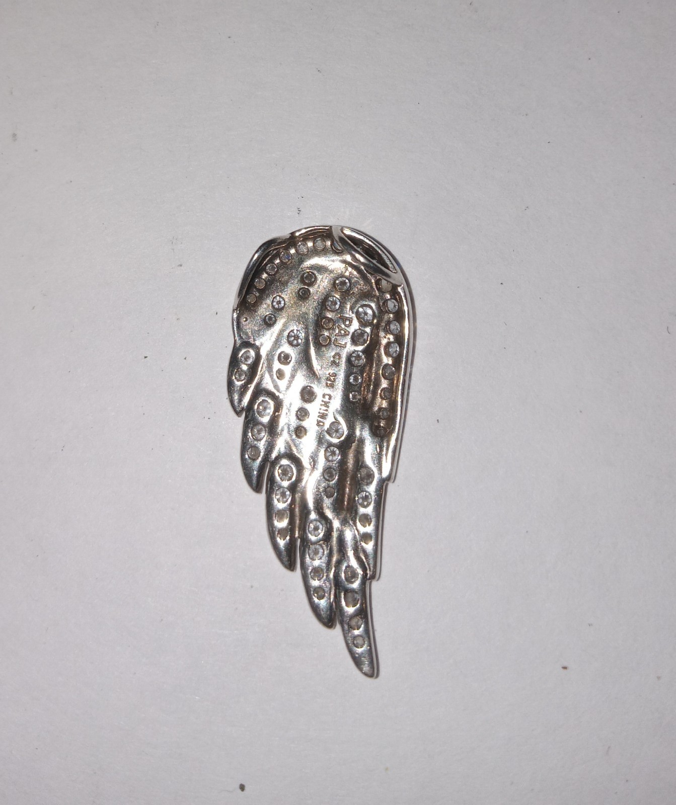 Sterling Silver Angel wing pendant