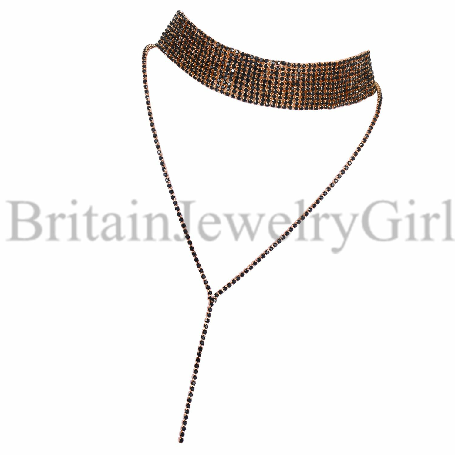 Exquisite Sexy Sequins Choker Women Girl Lady Long Chain Pendant Tassel Necklace