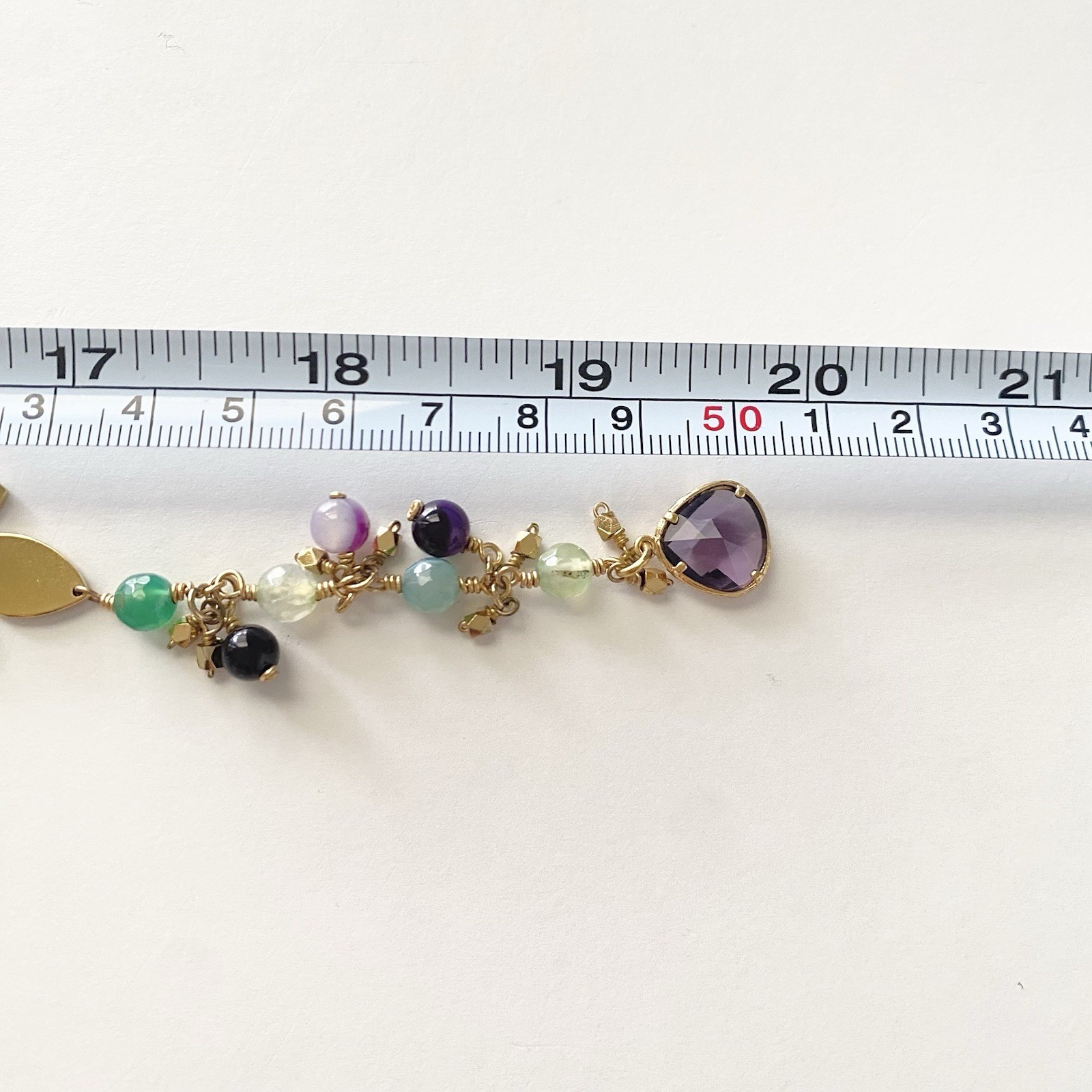 Nature Jewelry Semi Precious Gemstone Leaf Boho Jewelry