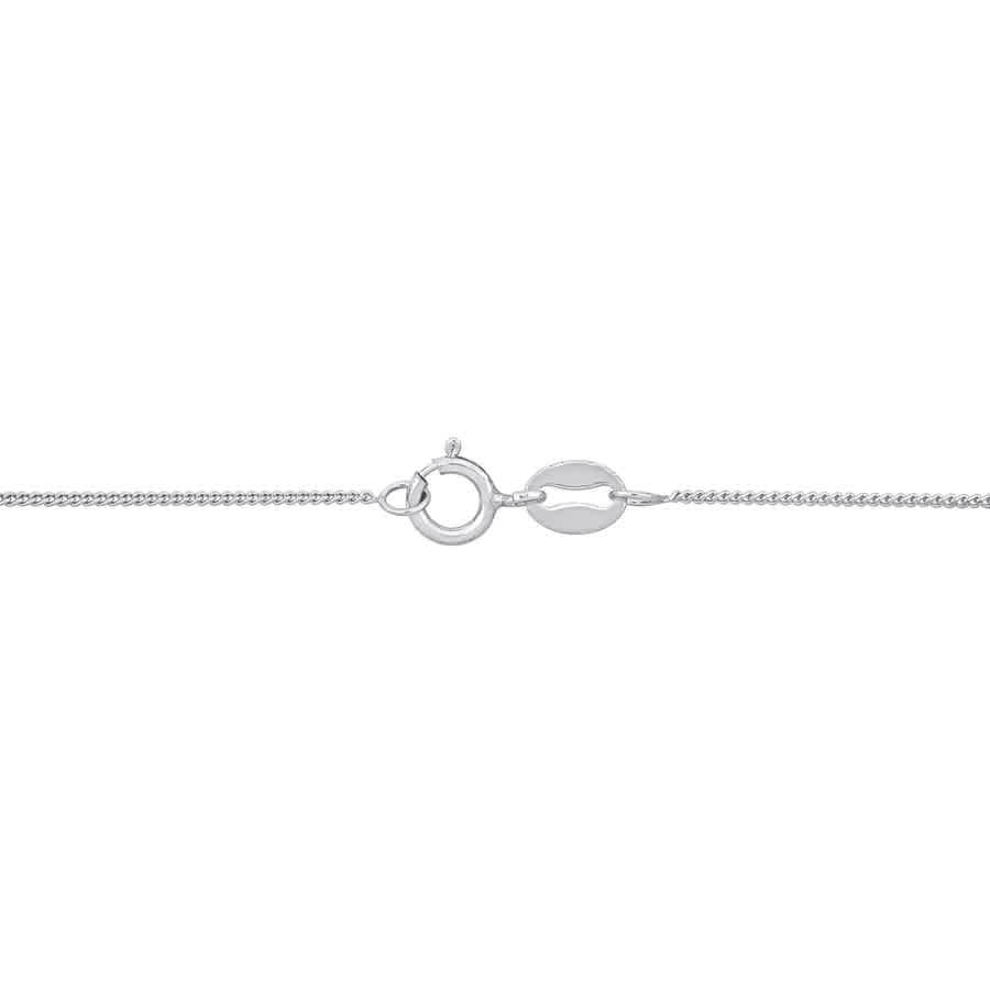 AMOUR Curb Link Chain Bracelet In Platinum, – 7 In.