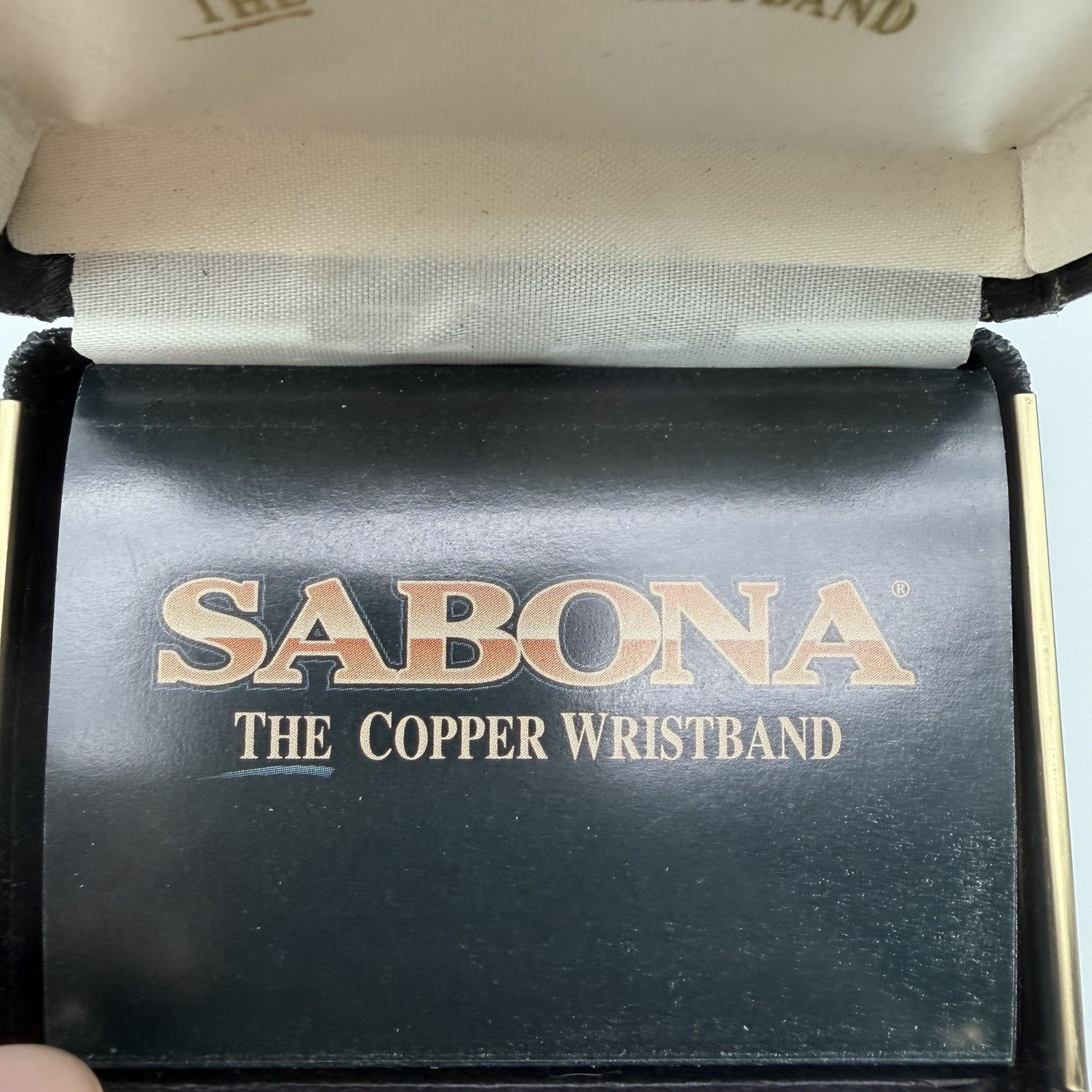 Men’s Vintage Sabona London Copper Gold Tone Layered Cuff Bracelet USA Made