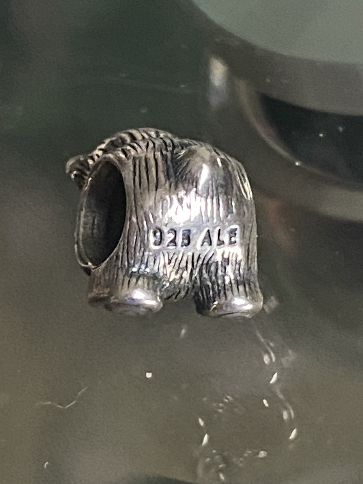 PANDORA S 925 ALE STERLING SILVER TEDDY BEAR CHARM BABY GIFT NEWBORN