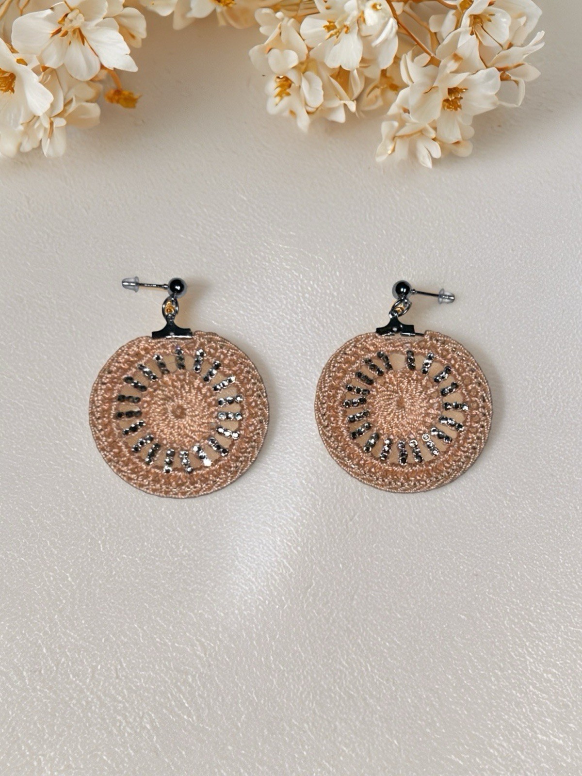 Icy Boho Earrings New Surgical Steel Ear Wire