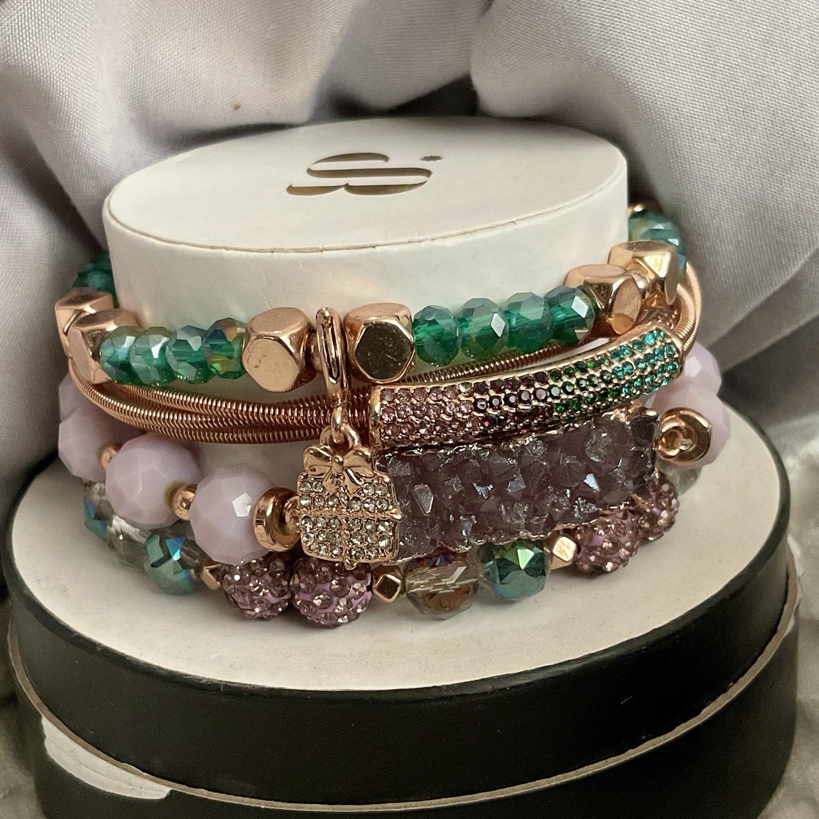 Bomb Party Retro Holiday Stack “Santa Brought Presents”