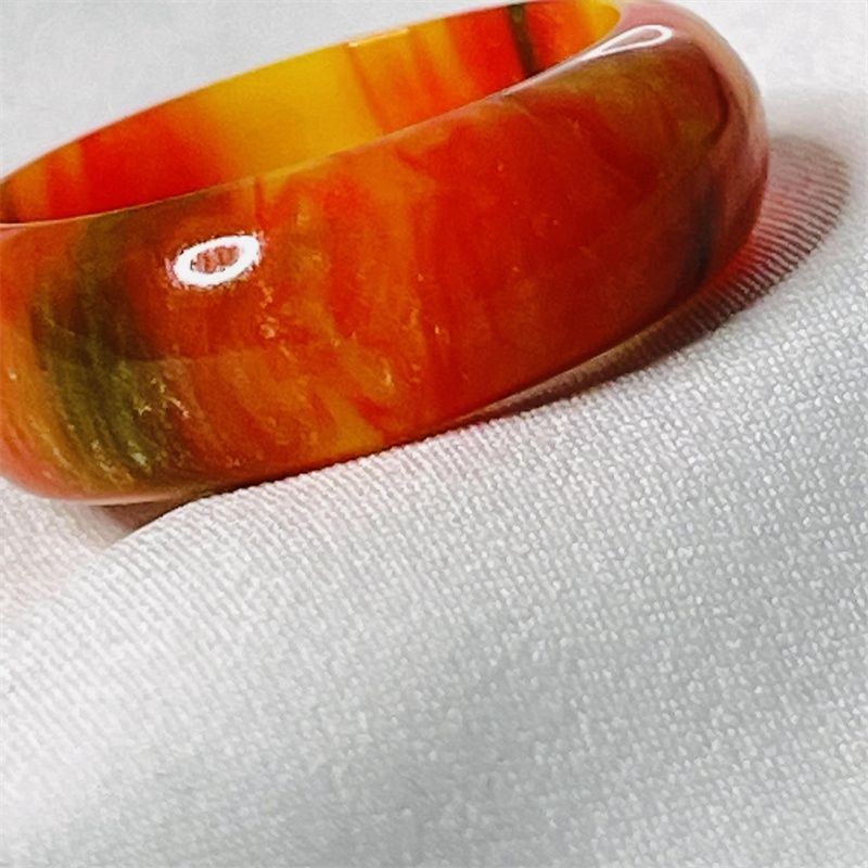 Border Ring Colorful Flash Personalized New Japanese Rainbow Europe Non-Fading