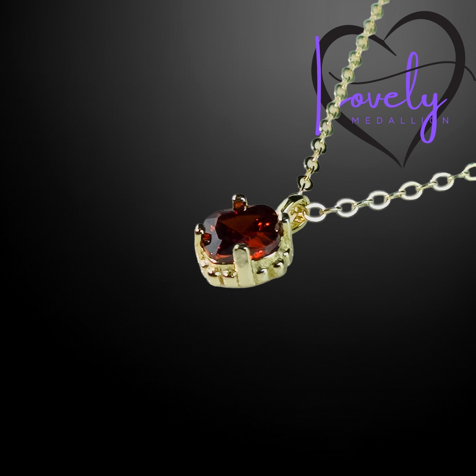 Pomegranate Red Necklace