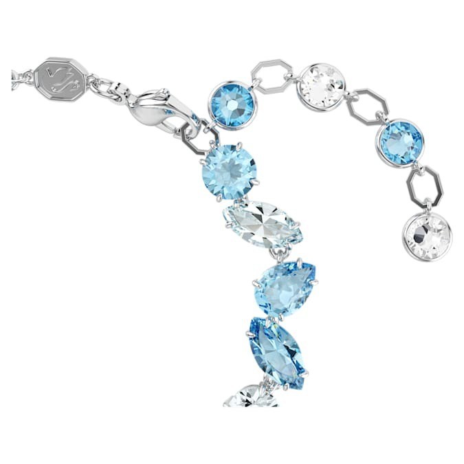 Swarovski Gema Bracelet Mixed-cut, glittering and dazzling, rhodium-plated