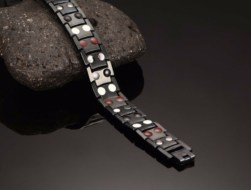 Titanium Magnetic Bracelet Men Women Arthritis Pain Relief Balance Stress Energy