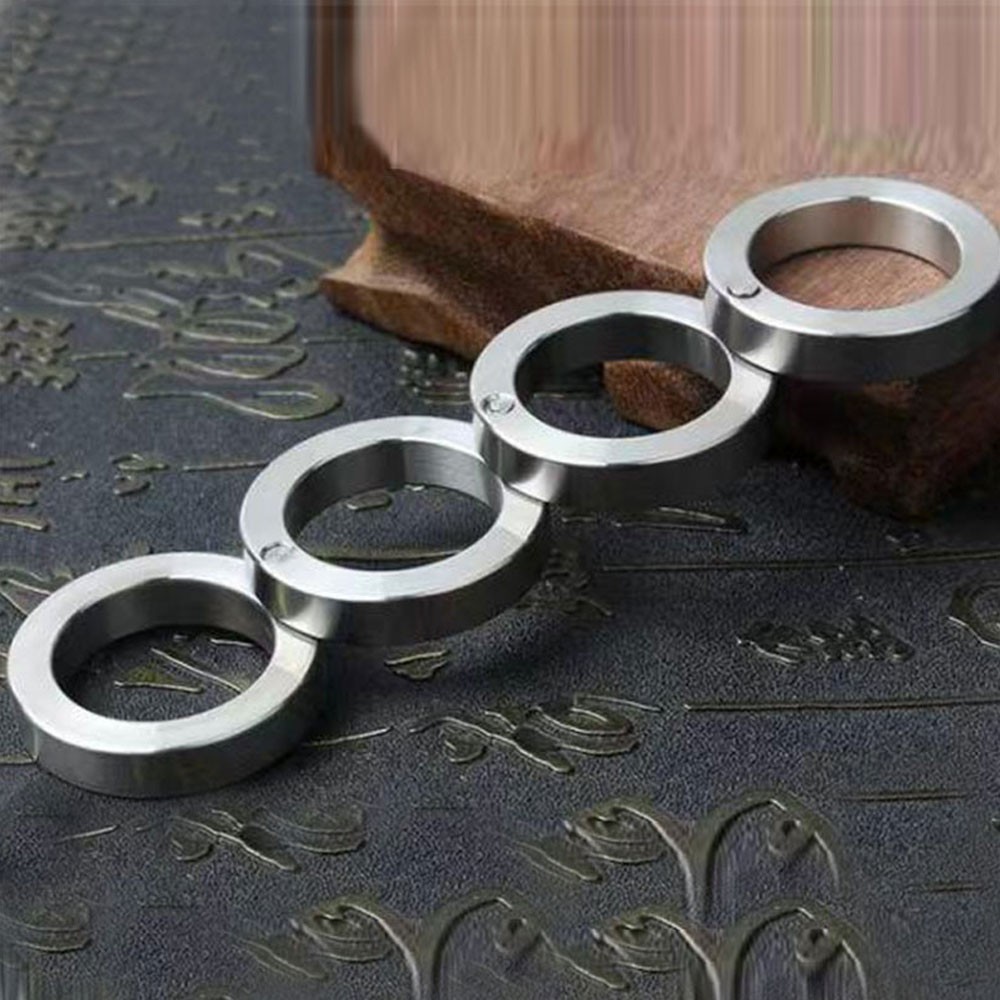 Folding Finger Ring – 4 Finger Foldable Fidget Toy for Stress & Anxiety AU