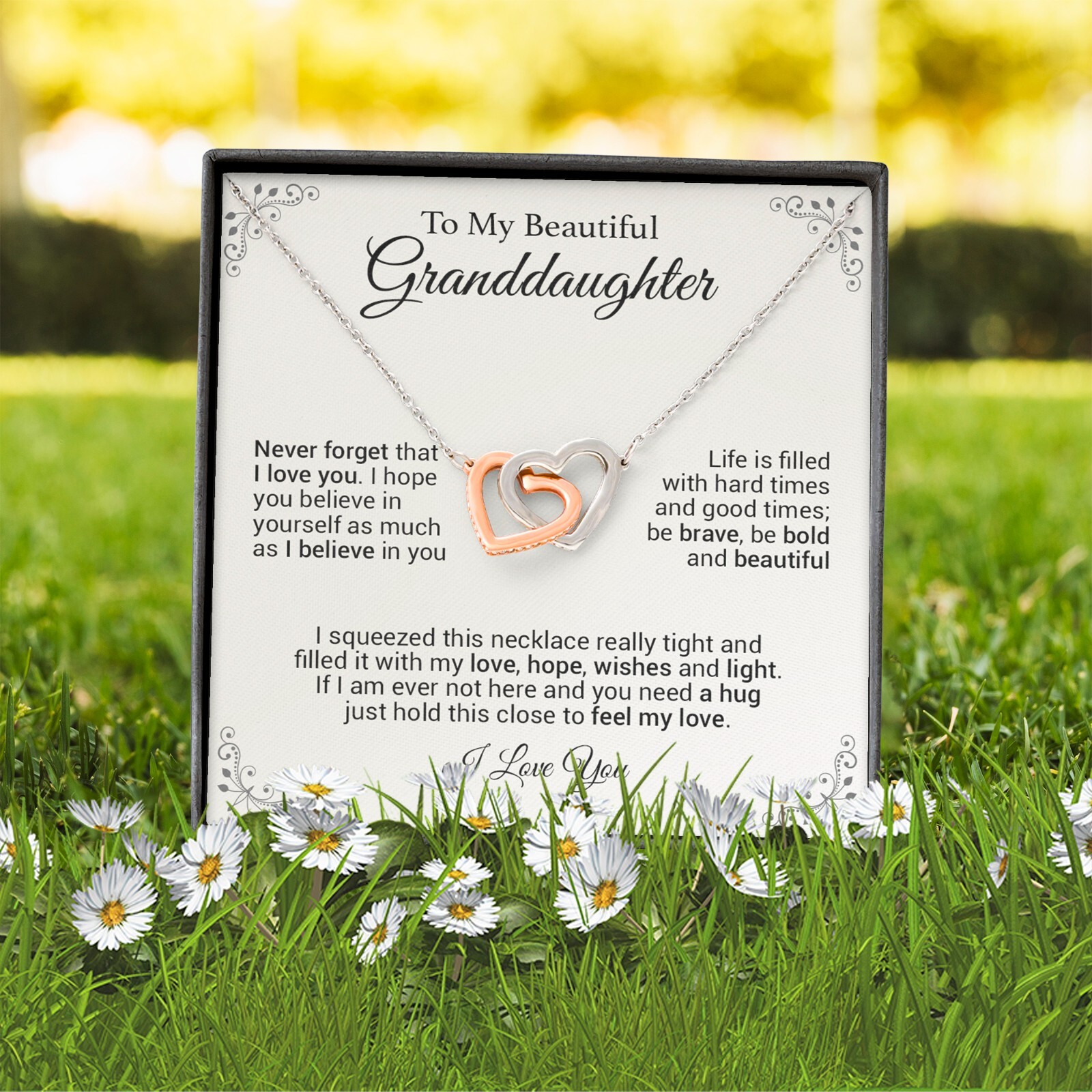 To My Granddaughter, Gift For Granddaughter, Granddaughter Gift from Grandma