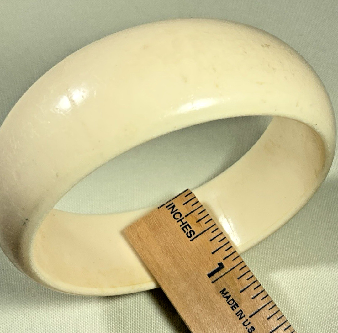 Lot 4 Bracelets Cuff Bangle 1″ Wide Mixed Materials 2 Hinged 2 Slides Classic