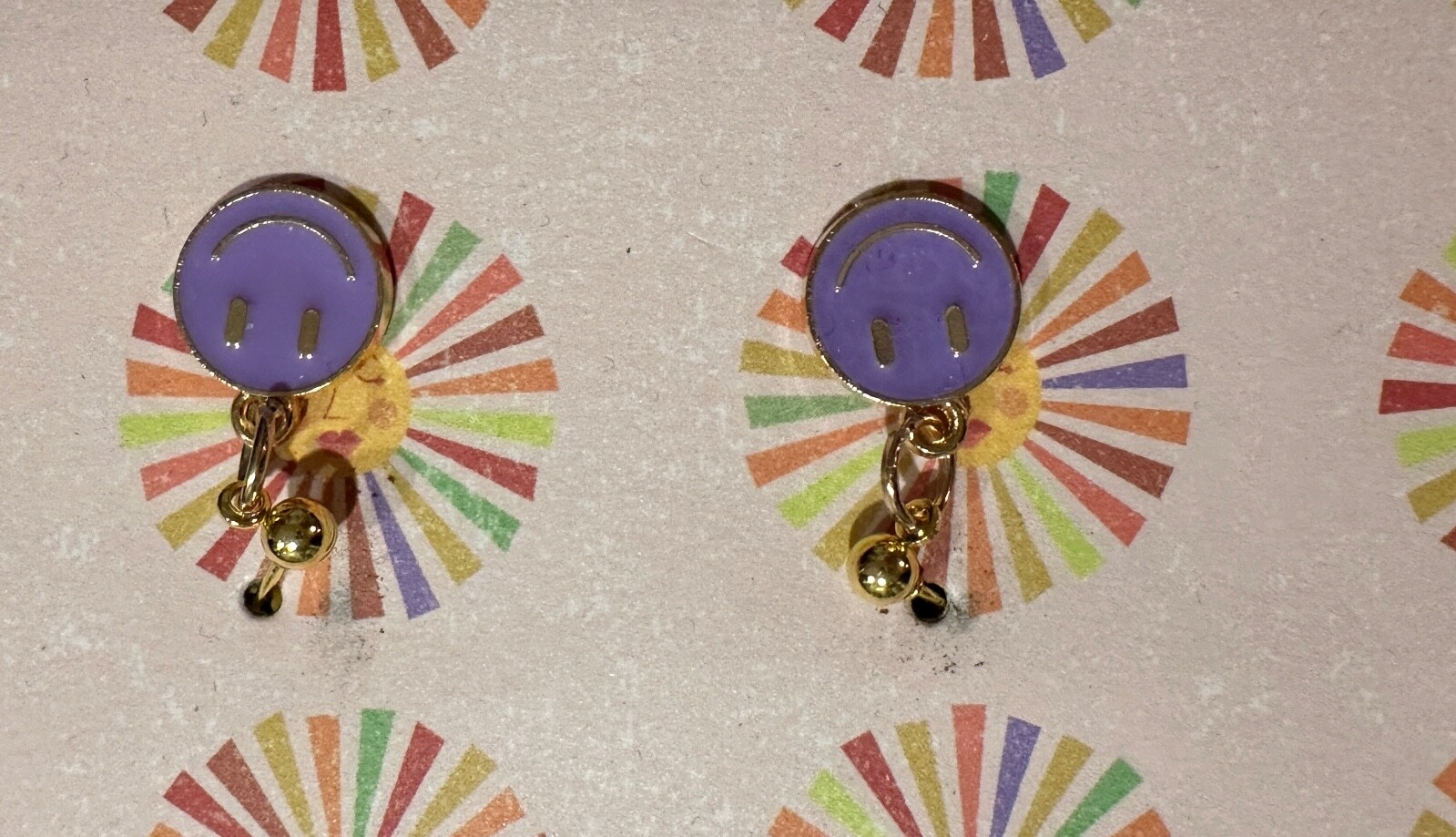 Fashion Jewelry Smiley Face Earrings Happy face Green Valentines Day Gift