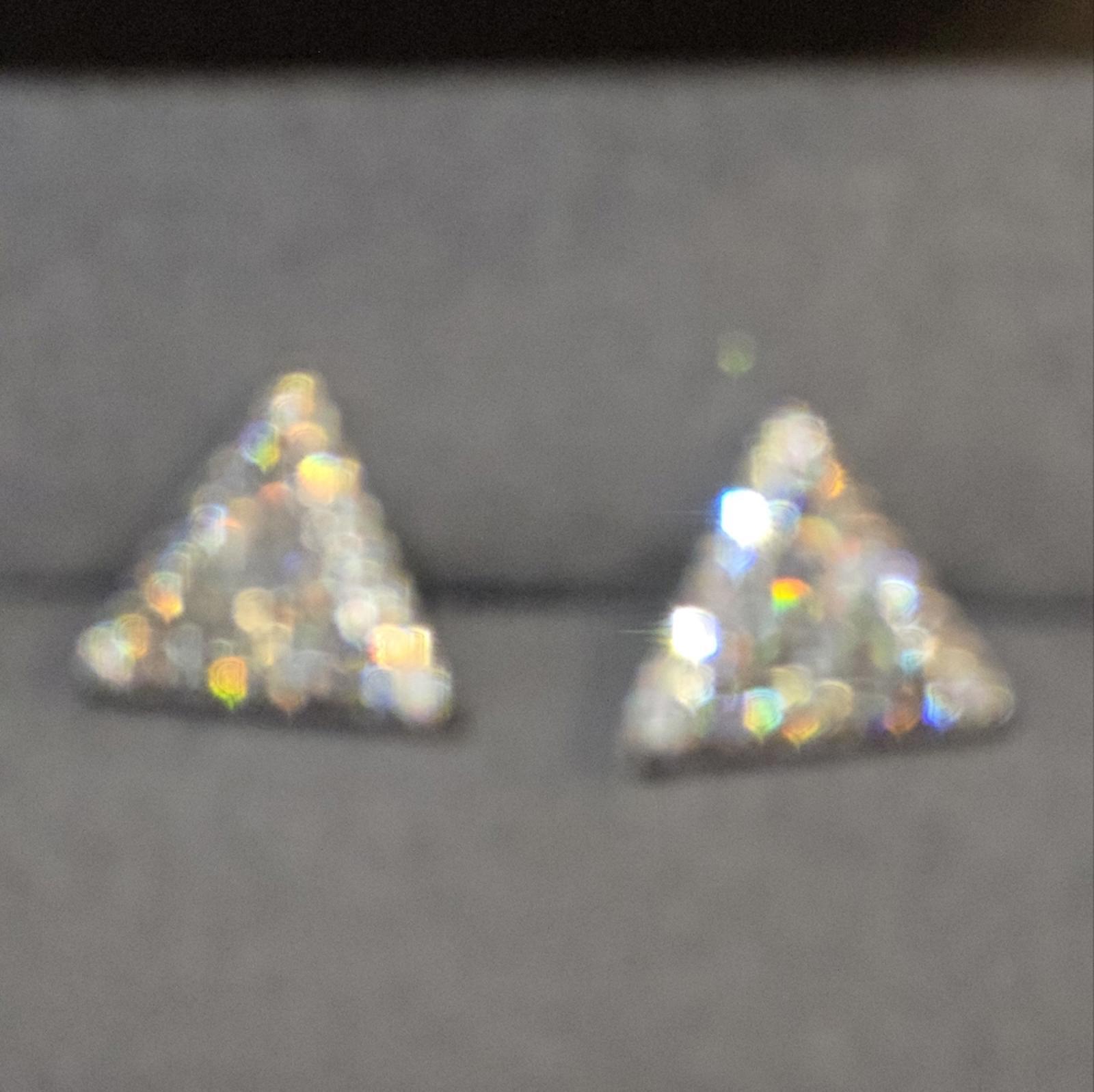Moissanite Diamond Stud Earrings. D VVS1. Genuine Moissanite